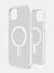 Ace Pro Clear and White Case with MagSafe for iPhone 14 Plus, , large